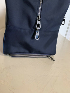 Neue Bottega Veneta Leder/Canvas Reisetasche DK Blue 422048 im Wert von 2500 $ Italien