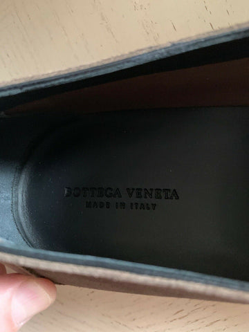 NIB $780 Bottega Veneta Herren Wildleder-Loafer-Schuhe Dunkelbraun 13 US (46 Eu) Ita 