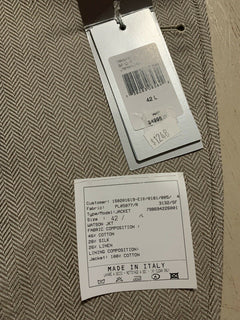 Neu mit Etikett: 4995 $ Ralph Lauren Purple Label Herren-Sportmantel-Blazer LT Brown 42L Handgefertigt