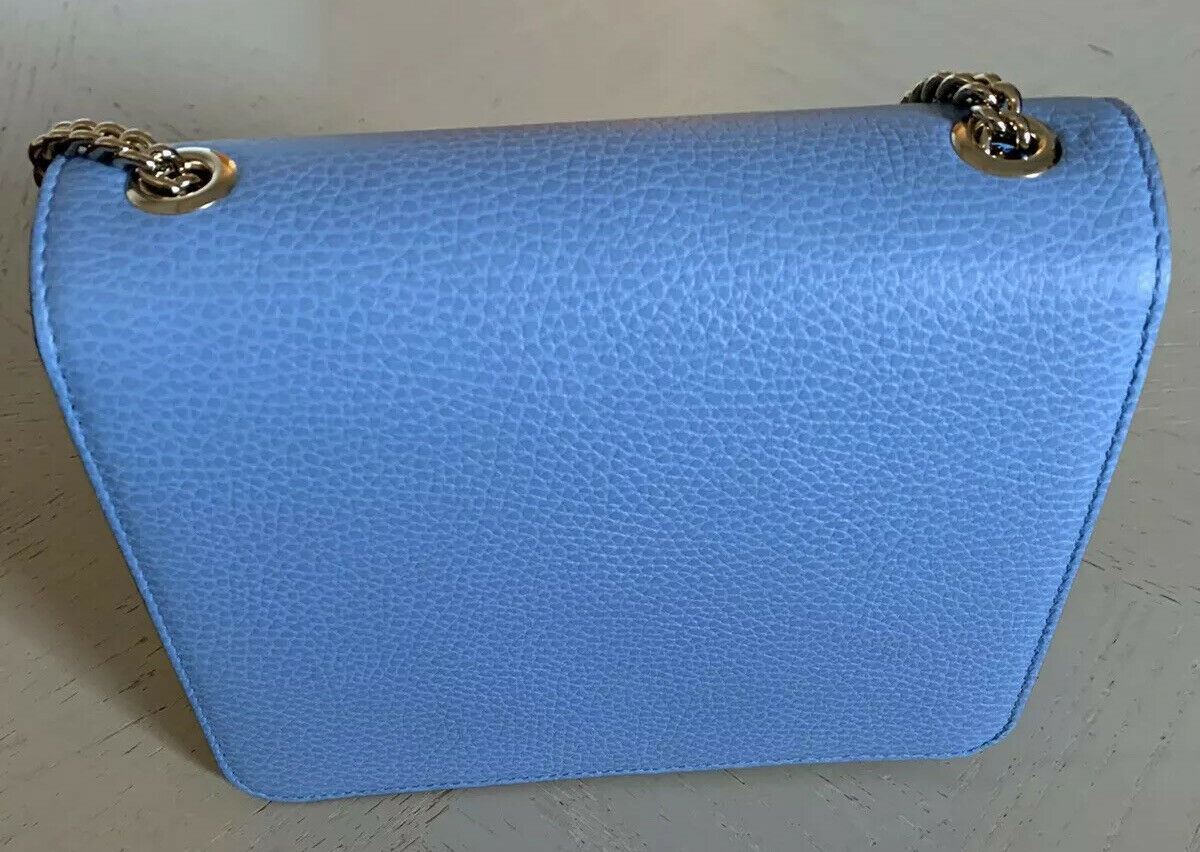 New Gucci Women’s Dollar Calfskin Leather Sholder Crossbody Bag Blue 510304