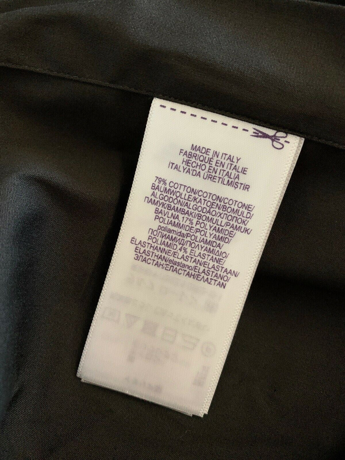 PoNWT $395 Ralph Lauren Purple Label Herrenhemd, Schwarz, Größe 41/16, Italien