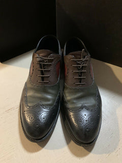 $980 Bottega Veneta Men Leather Shoes Multi-color 10 US ( 43 Eu ) Italy