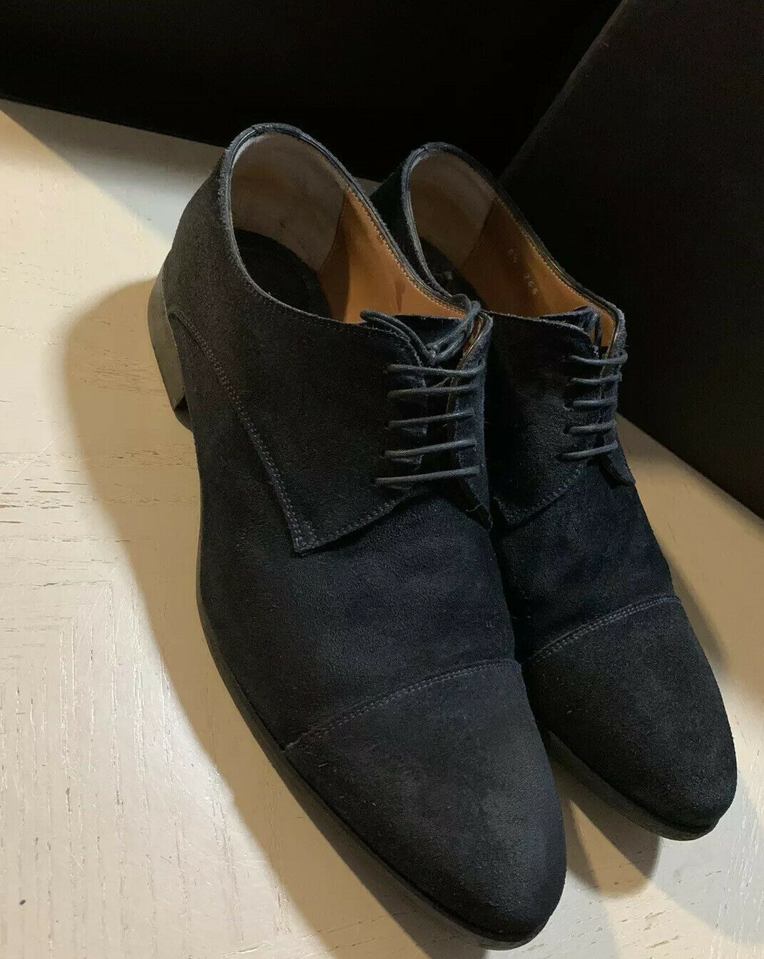 $795 Barrett Men Suede Shoes Multi-color 9.5 US ( 42.5 Eu ) Italy