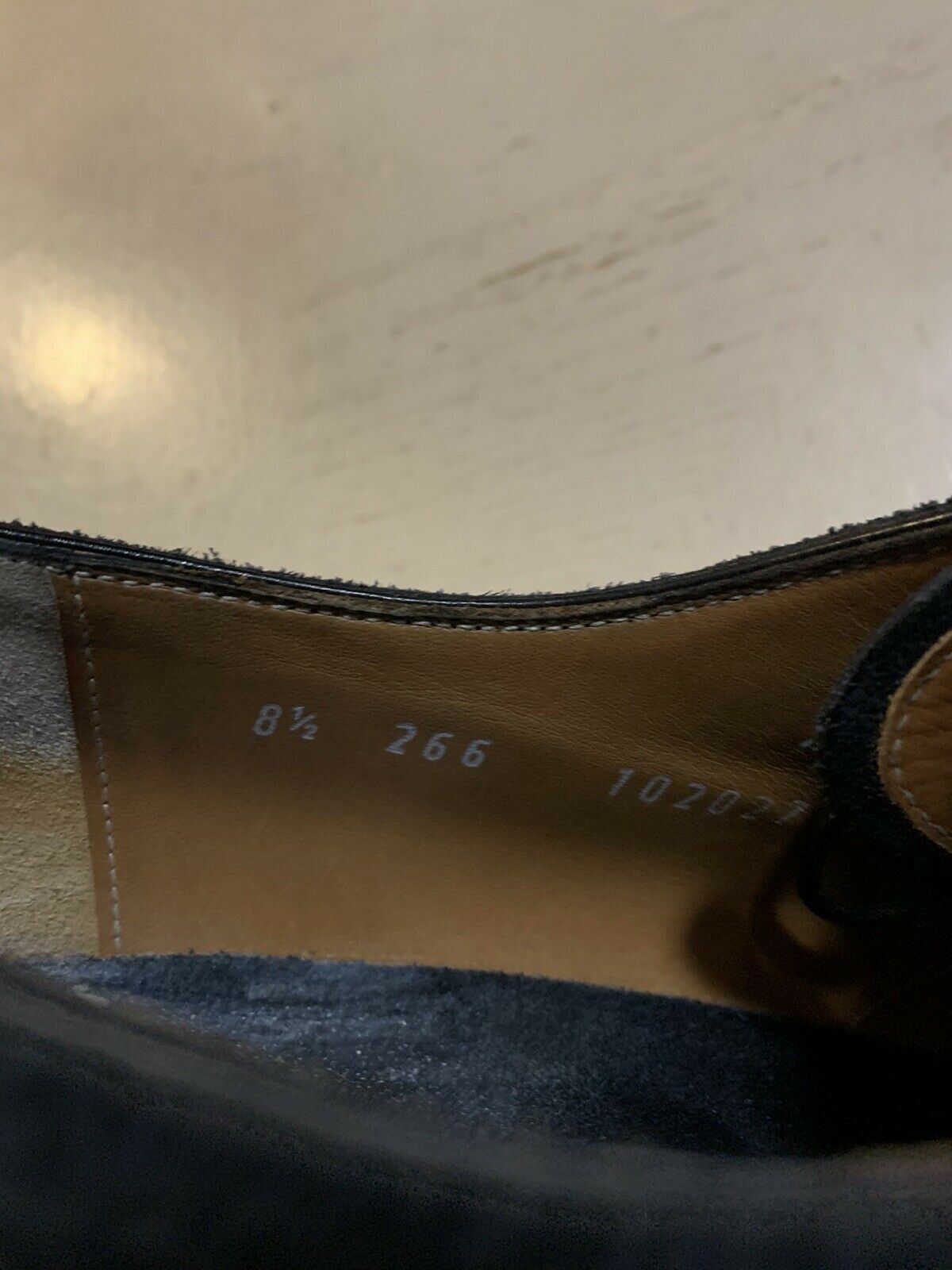 $795 Barrett Men Suede Shoes Multi-color 9.5 US ( 42.5 Eu ) Italy