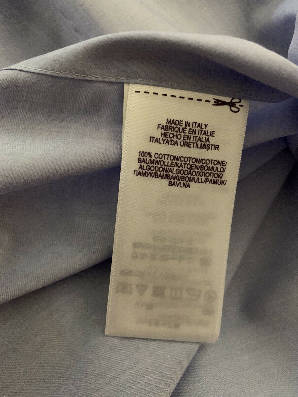NWT $395 Ralph Lauren Purple Label RLX Mens Dress Shirt Blue Size 17 Italy