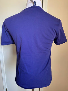 Neu mit Etikett: Polo Ralph Lauren Herren-T-Shirt mit zwei Seiten, Blau/Gelb, Größe S