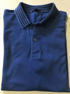 645 $ Gucci Herren-Poloshirt Slim Fit Blau Größe XXXL Italien