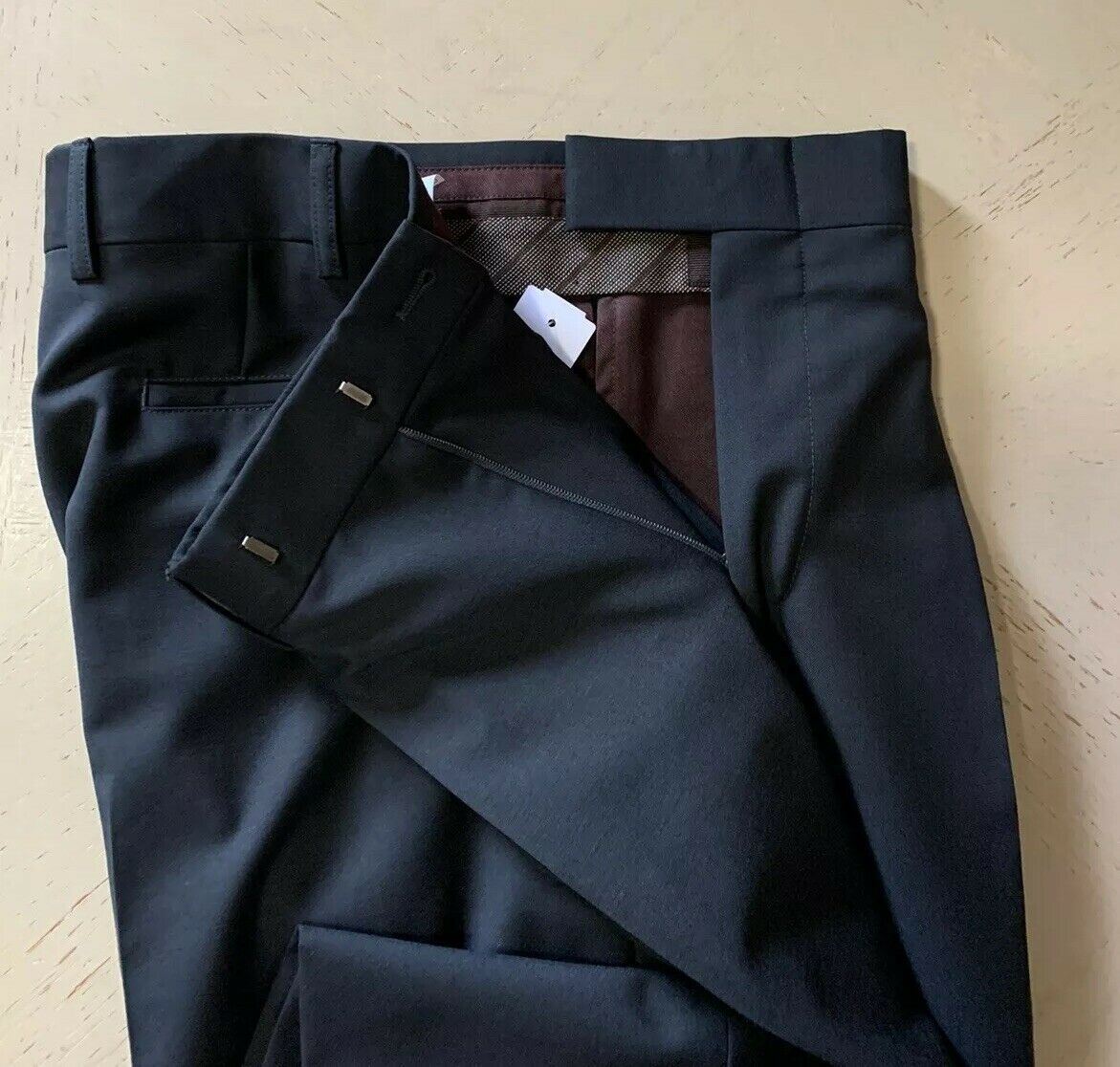 NWT $995 Ermenegildo Zegna Couture Dress Pants Charcoal Gray 36 US ( 52 Eu )