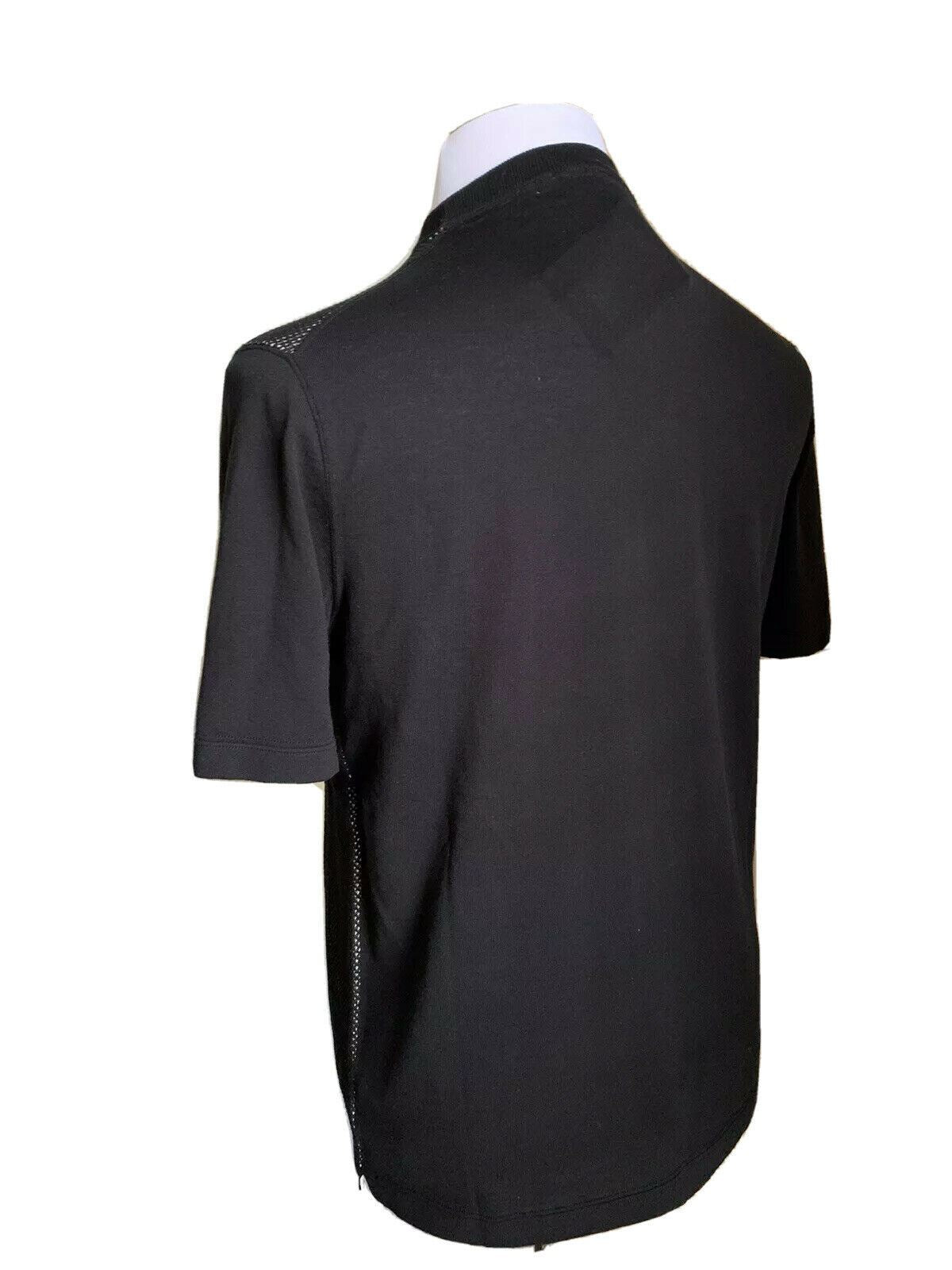 NWT $625 Ermenegildo Zegna Couture Mens T Shirt Black Size S US ( 48 Eu ) Italy