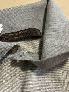 NWT $995 Ermenegildo Zegna Couture Crewneck Knitwear Sweater Gray L US ( 50 Eu)