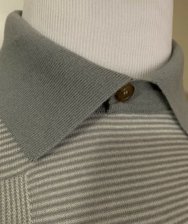NWT $995 Ermenegildo Zegna Couture Crewneck Knitwear Sweater Gray L US ( 50 Eu)