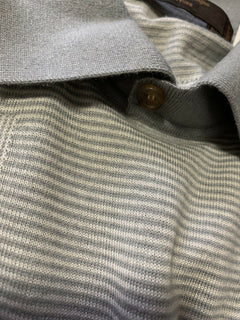 NWT $995 Ermenegildo Zegna Couture Crewneck Knitwear Sweater Gray L US ( 50 Eu)