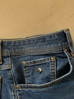 1250 $ Stefano Ricci Herrenjeans Blau 36 US