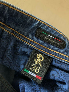 1250 $ Stefano Ricci Herrenjeans Blau 36 US