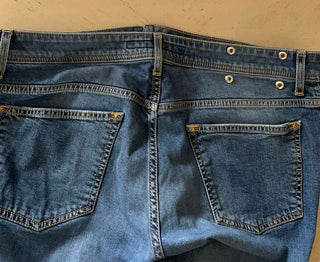 1250 $ Stefano Ricci Herrenjeans Blau 36 US