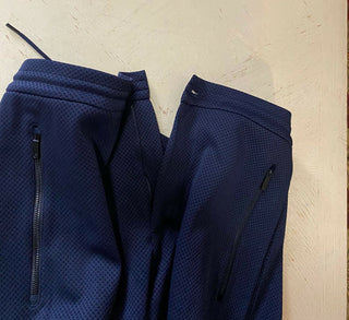 Neu mit Etikett: 1025 $ Giorgio Armani Herren-Jogginghose Marineblau/Blau 36 US (52 Eu) Italien