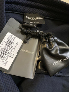 Neu mit Etikett: 1025 $ Giorgio Armani Herren-Jogginghose Marineblau/Blau 36 US (52 Eu) Italien