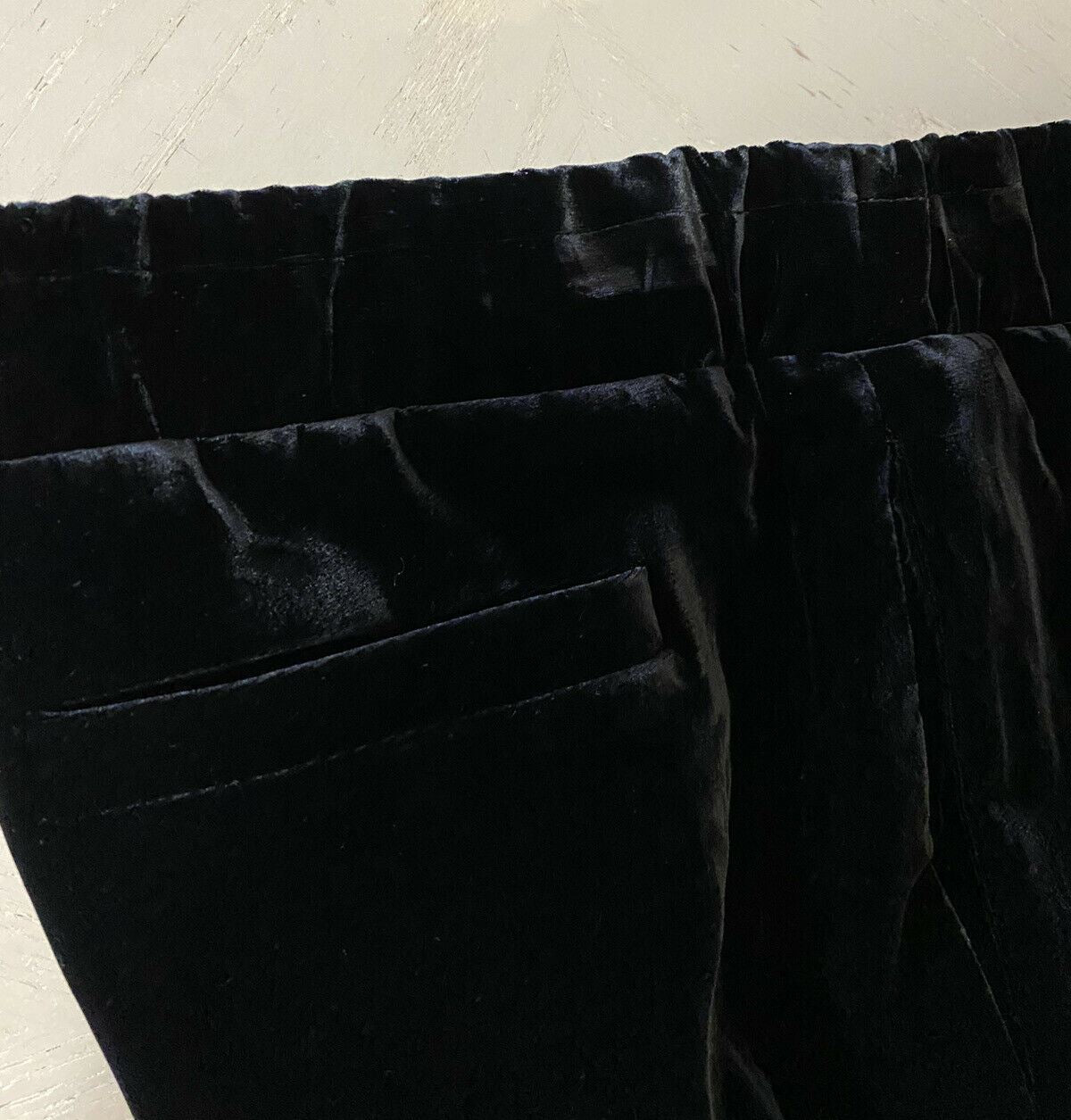 СЗТ 1395 долларов США Giorgio Armani Мужские роскошные брюки-джоггеры черные 34 США (50 ЕС) Италия