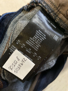 NWT $ 1075 Giorgio Armani Herren Jeans Hose Blue Denim 36 US (52 Eu) Italien