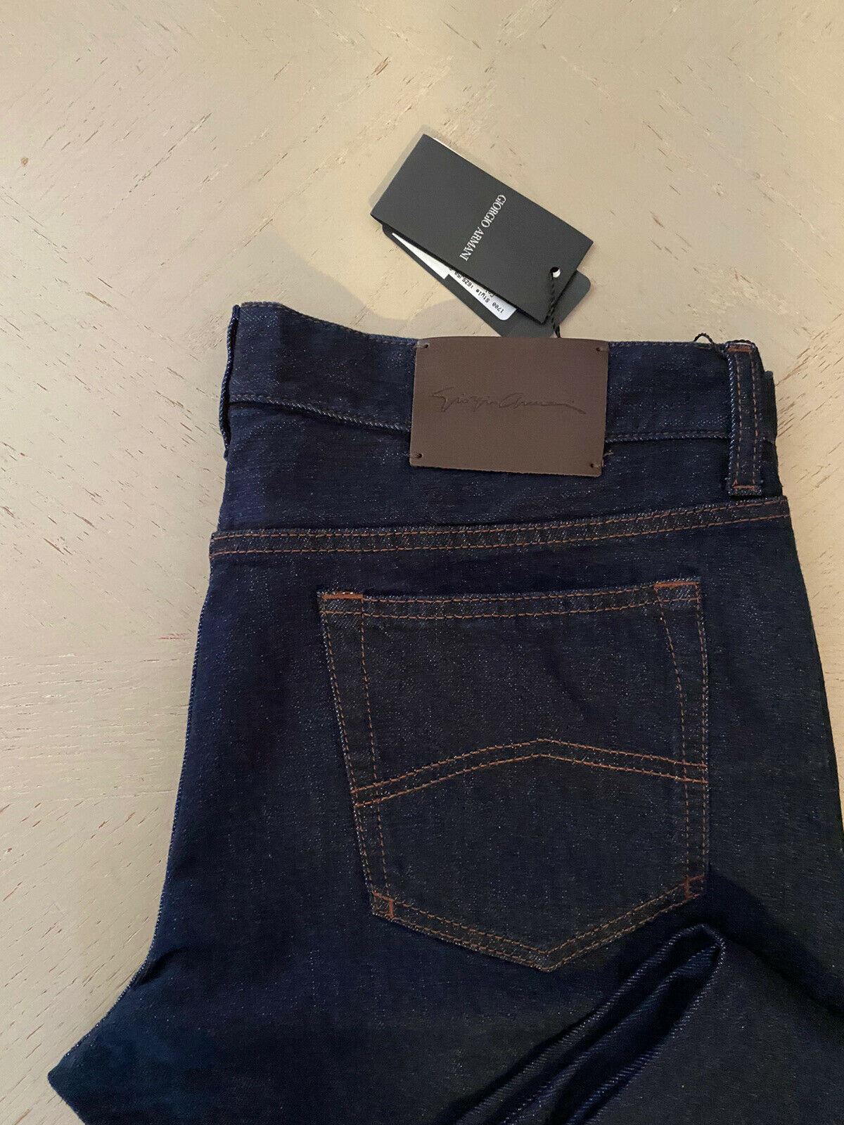 СЗТ 1075 долларов США Giorgio Armani Мужские джинсовые брюки синие джинсовые 36 США (52 ЕС) Италия