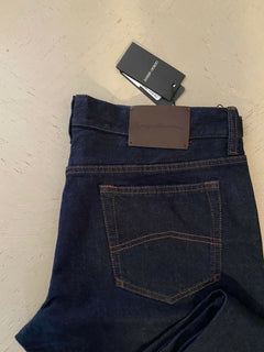 NWT $ 1075 Giorgio Armani Herren Jeans Hose Blue Denim 36 US (52 Eu) Italien