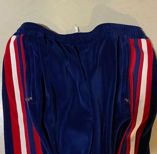 Neu mit Etikett: 1480 $ Gucci Herren-Trainingshose, Blau, Größe XXXL, hergestellt in Italien