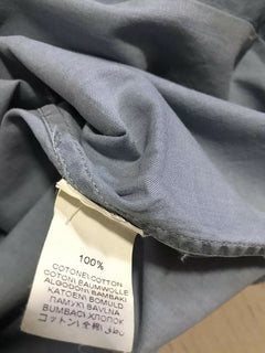 795 $ Brunello Cucinelli Herren Jeanshemd Basic Fit Blau L Italien