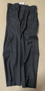 Neu $1495 Brunello Cucinelli Leichte Wollhose für Damen DK Grau 6 US/42 It