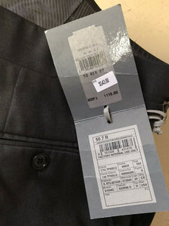 Neu mit Etikett: 1110 $ Tom Ford Herren-Twillhose DK Grau 34 US (50 Eu) Italien