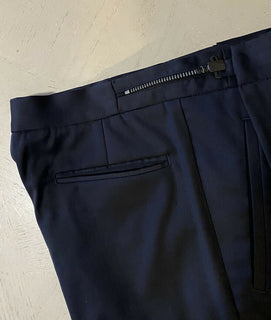 Neu mit Etikett: 695 $ Emporio Armani Herrenanzughose Marineblau 30–32 US (46–48 EU) Italien