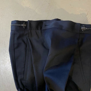 Neu mit Etikett: 695 $ Emporio Armani Herrenanzughose Marineblau 30–32 US (46–48 EU) Italien
