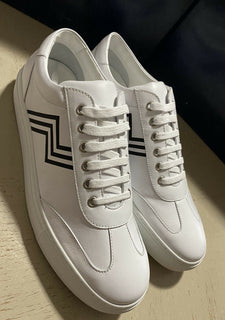 New $795 Ralph Lauren Purple Label Men’s Sneakers Shoes White 10 US Italy