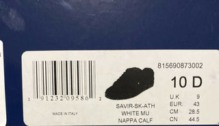 New $795 Ralph Lauren Purple Label Men’s Sneakers Shoes White 10 US Italy