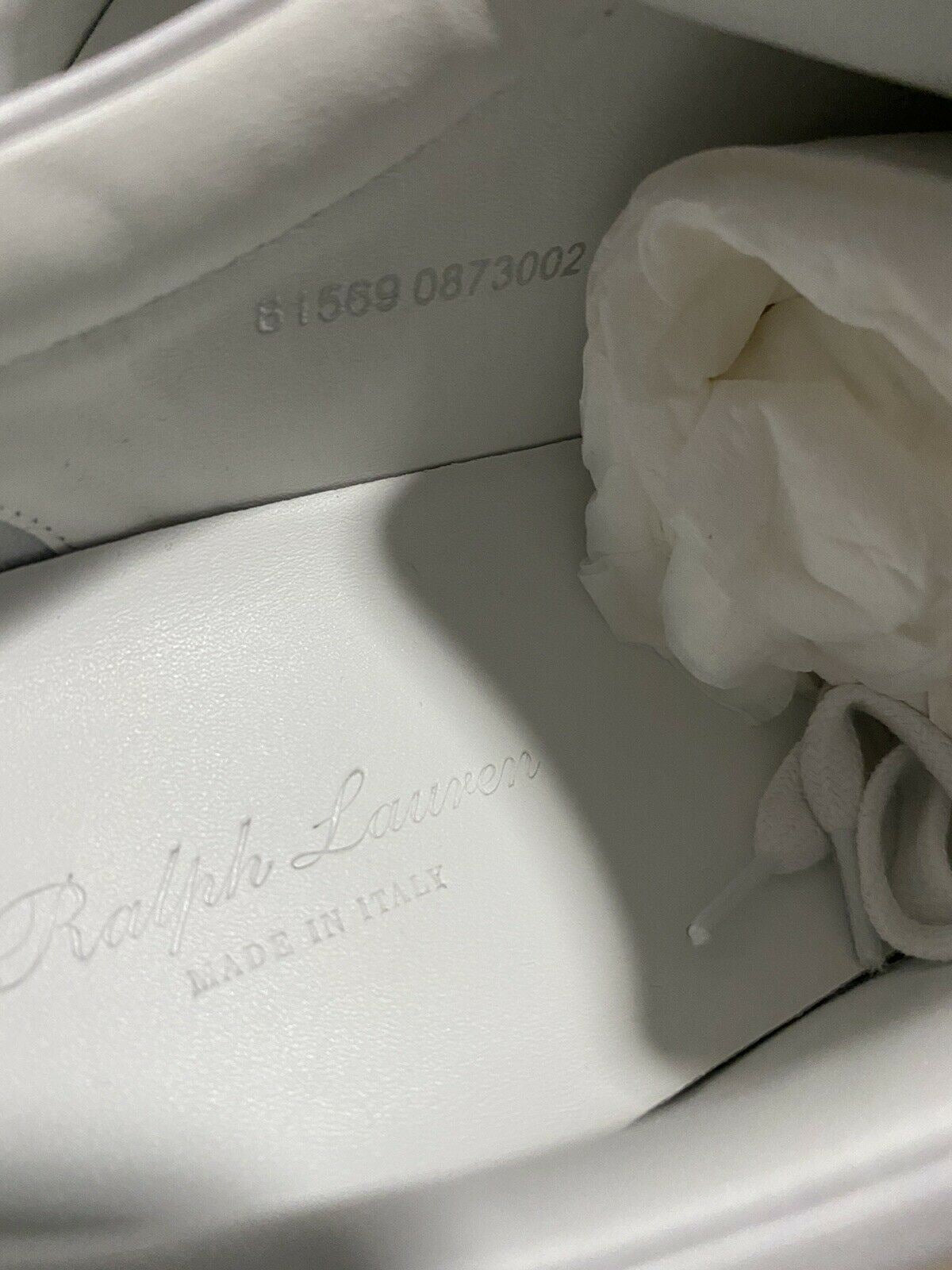 New $795 Ralph Lauren Purple Label Men’s Sneakers Shoes White 10 US Italy