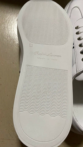 New $795 Ralph Lauren Purple Label Men’s Sneakers Shoes White 10 US Italy