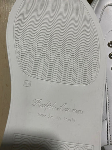 New $795 Ralph Lauren Purple Label Men’s Sneakers Shoes White 10 US Italy