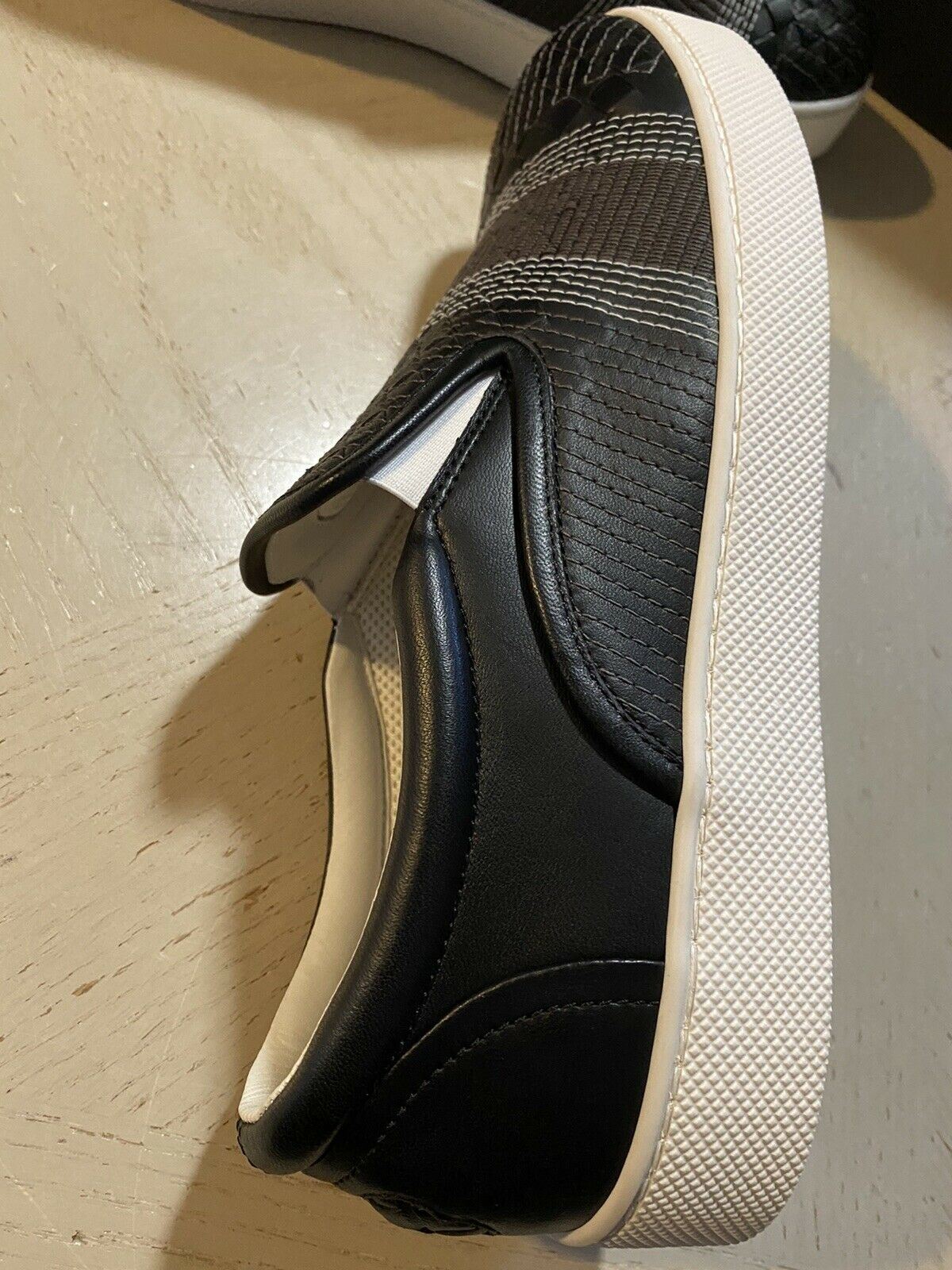 NIB $790 Мужские кожаные кроссовки Bottega Veneta Black 8 US(41 EU)