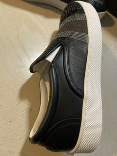 NIB $790 Bottega Veneta Herren-Leder-Sneakers, Schwarz, 8 US(41 EU)