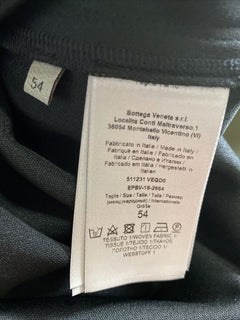 Neu mit Etikett: 820 $ Bottega Veneta Herrenpullover Bonded Sweat Jersey Braun 44 US/54 Eu