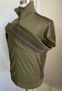 Neu mit Etikett: 820 $ Bottega Veneta Herrenpullover Bonded Sweat Jersey Braun 44 US/54 Eu