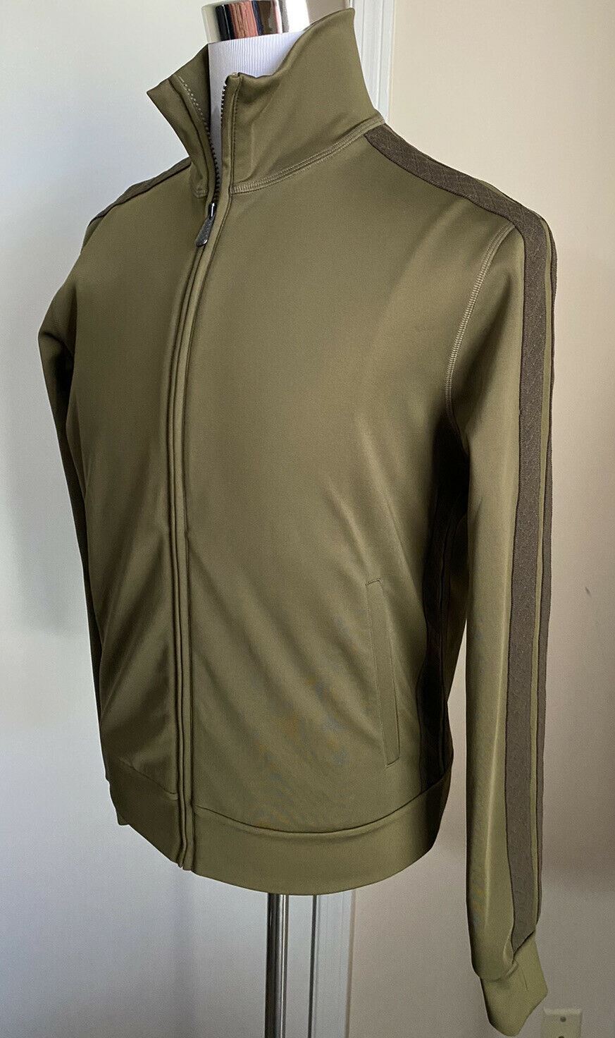 NWT $820 Bottega Veneta Мужской пуловер из трикотажа коричневого цвета 44 США/54 ЕС