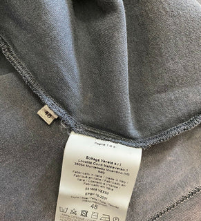 Новая мужская футболка с коротким рукавом Bottega Veneta за 480 долларов, средне-серая SM, США (48 евро)