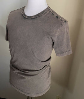 Новая мужская футболка с коротким рукавом Bottega Veneta за 480 долларов, средне-серая SM, США (48 евро)
