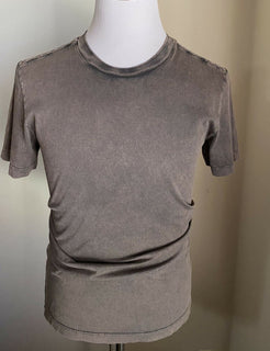 Новая мужская футболка с коротким рукавом Bottega Veneta за 480 долларов, средне-серая SM, США (48 евро)