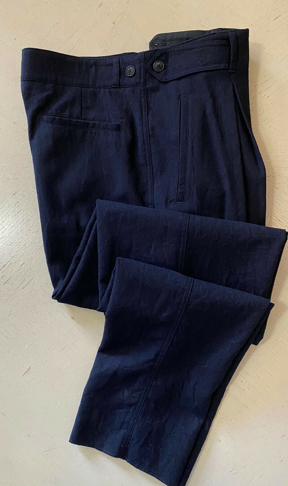 NWT $1075 Giorgio Armani Mens Dress Pants DK Blue 36 US ( 52 Eu ) Italy