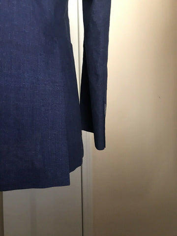 Neu mit Etikett: 1295 $ Boglioli Herren Sportmantel Jacke Blazer DK Blau 44R US/54R Eu Italien
