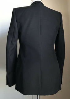 Neu mit Etikett: 2050 $ Balenciaga Herren Slim Fit Sportmantel Jacke Blazer Schwarz 42 US/52 Eu Ita