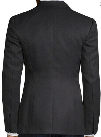 NWT $2050 Balenciaga Мужская приталенная спортивная куртка Блейзер Черный 42 US/52 EU Ita