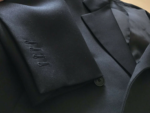 NWT $2050 Balenciaga Мужская приталенная спортивная куртка Блейзер Черный 42 US/52 EU Ita