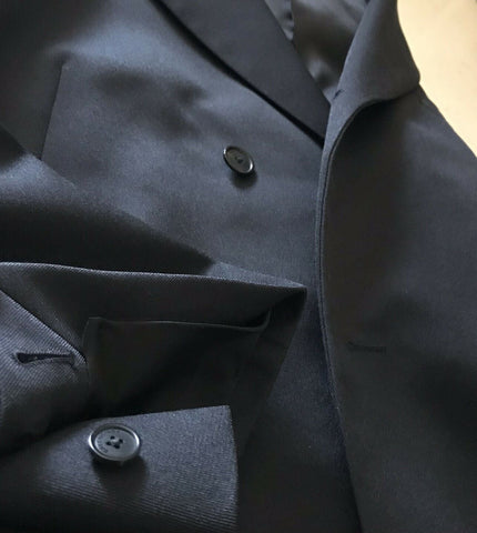 NWT $2050 Balenciaga Мужская приталенная спортивная куртка Блейзер Черный 42 US/52 EU Ita